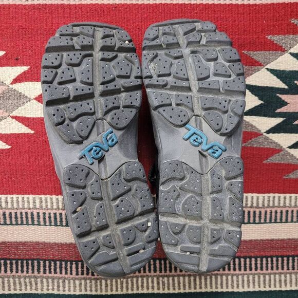 Teva Revive '94 Black Mid Hiking Boots Shoes Sz 10 Outdoor Hiking Camping Gorpco - Picture 8 of 8